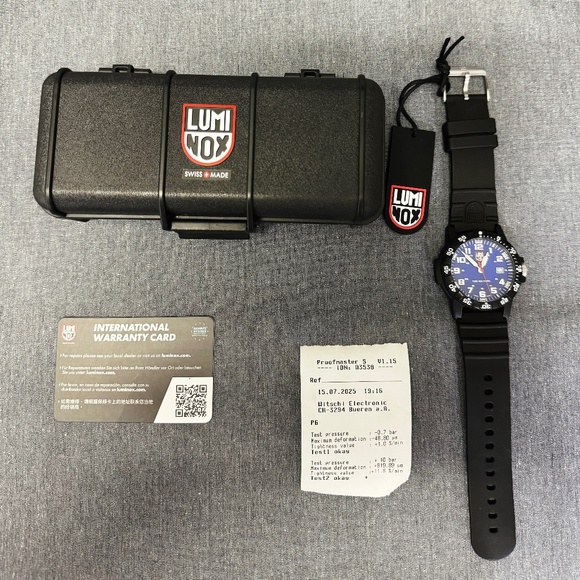 Luminox Leatherback SEA Turtle Giant, 44mm, Blue, SKU XS.0323.L - Picture 1 of 6